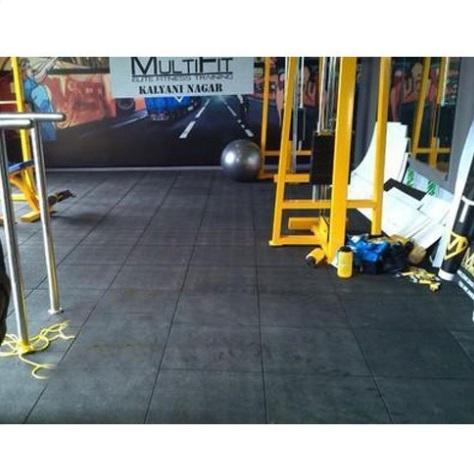 Plain Rubber Floor Tile