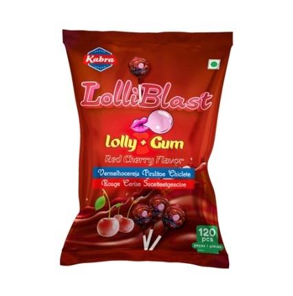 Red Cherries Flavor Lollipop