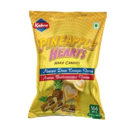 Pineapple Heart Candies