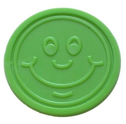 Smiley Face Plastic Token