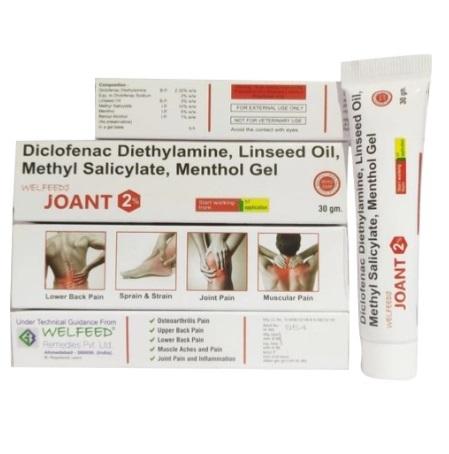 30g Diclofenac Diethylamine Linseed Oil Methyl Salicylate Menthol Gel