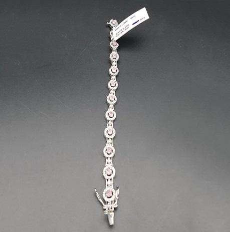 Ladies Modern Silver Bracelet