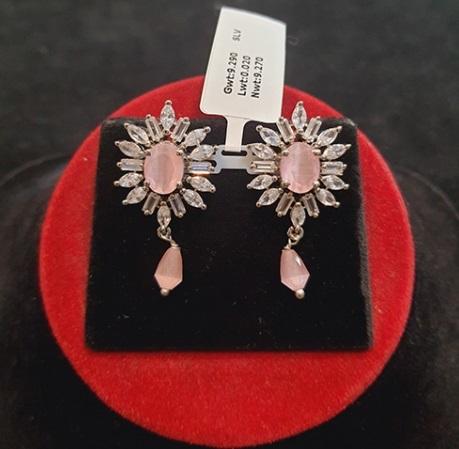 Ladies Gold Kundan Earring