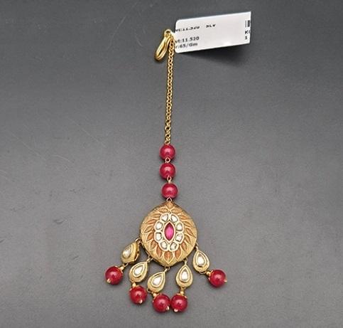 Ladies Gold Maang Tikka