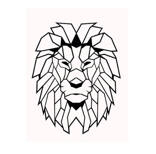 Lion Face Wall Art