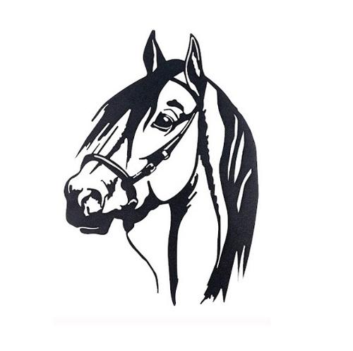 Horse Head Metal Art