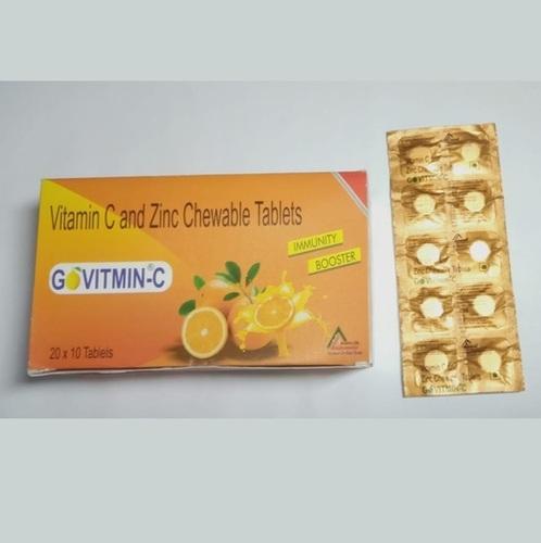 Vitamin C and Zinc Chewable Tablets