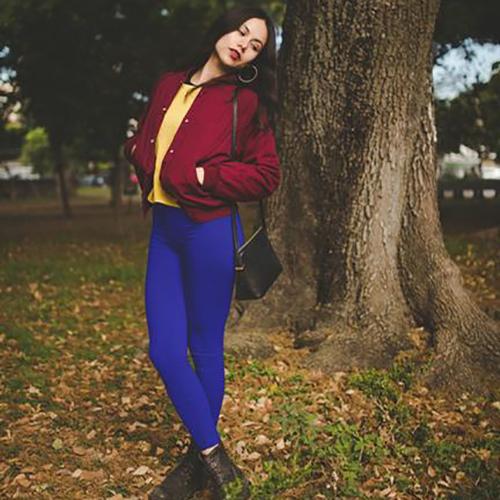 Blue Leggings
