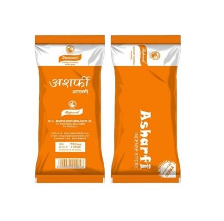 RAJKAMAL ASHARFI ORANGE AGARBATTI