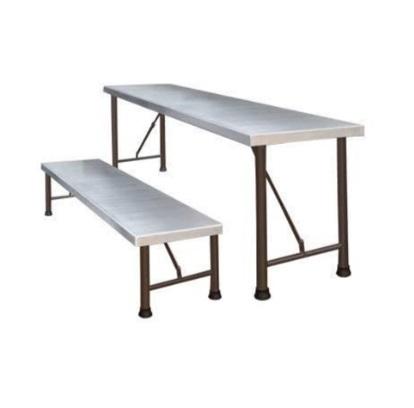 SS Outdoor Bench And Table