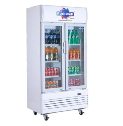 Rockwell Double Door Visi Cooler