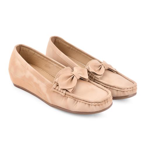 DOLLPHIN Women flat loafer Inn-119 Beige