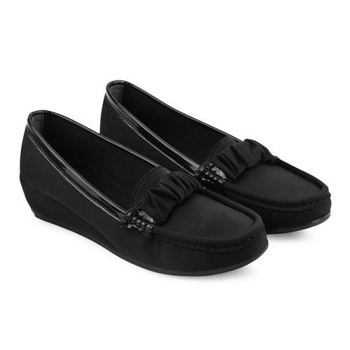 DOLLPHIN Women flat loafer Inn-122 Black