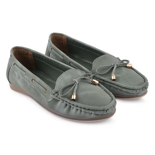 DOLLPHIN Women flat loafer Kia-004 Green