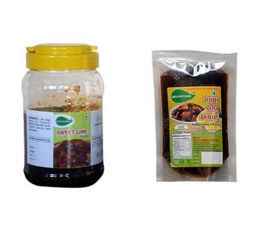 Sweet Lime Pickle Jaar / Pouch