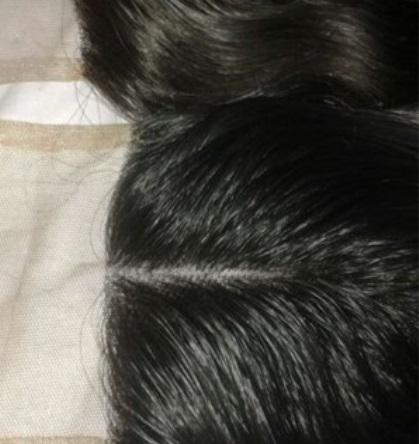 Lace Closure natural Human hair