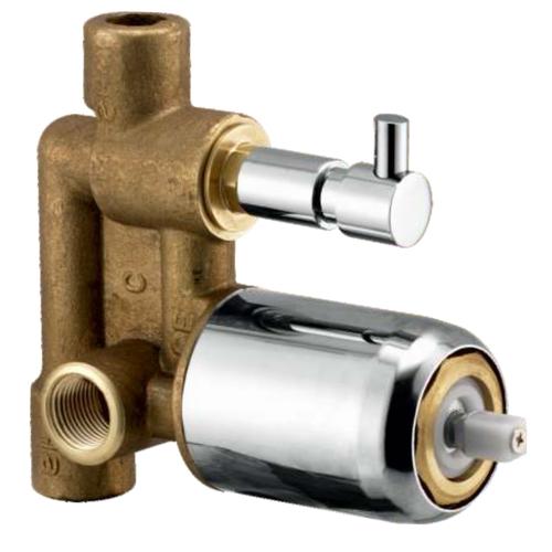 Wall Mixer Diverter Body High Flow (45mm)