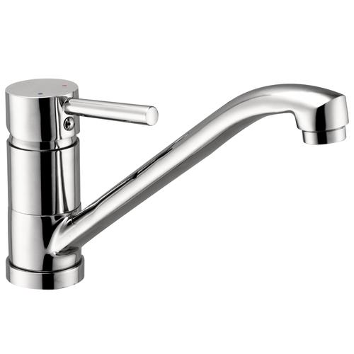 Long Nose Kitchen Mixer Single Lever Revolving (Flora)