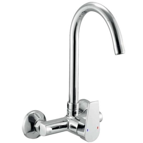 kitchen Revolving Wall Mixer Tap Single Lever (Vignette)
