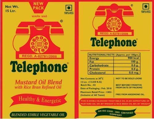 Mustard Rice Bran Blend Oil