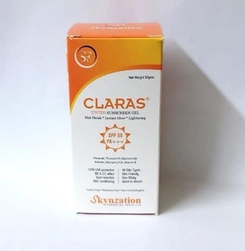 CLARAS Tinted Sunscreen Gel