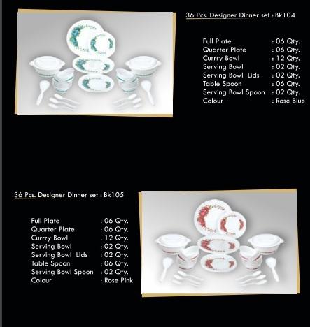 Designer Dinner Set