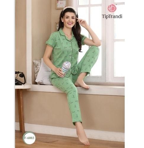 Front Open Night Suit