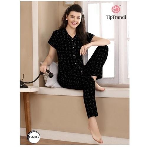 Front Open Night Suit