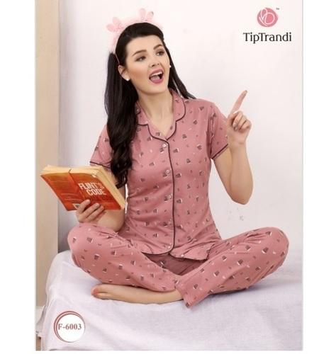 Front Open Night Suit