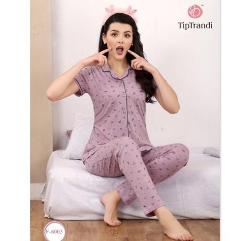 Front Open Night Suit