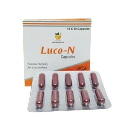 Natural And Hormonal Support Therapy For Leucorrhoea Capsules