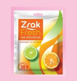 ZRAK FRESH AIR FRESHENER (Oranges N Lemons)