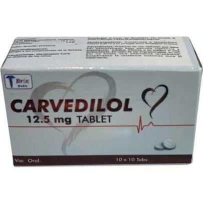 Carvedilol 12.5 mg Tablet