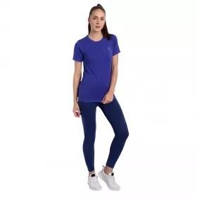 HEKA WOMEN CHESS MOVE TEE MIDNIGHT BLUE