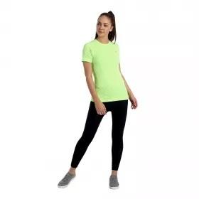 HEKA WOMEN CHESS MOVE TEE NEON GREEN