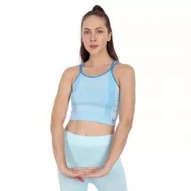 HEKA ARITHMETIC MULTI STRAPS CROP TOP Horizon Blue