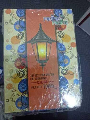 A4 Size Notebook Register