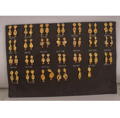 Gold Imitation Earrings