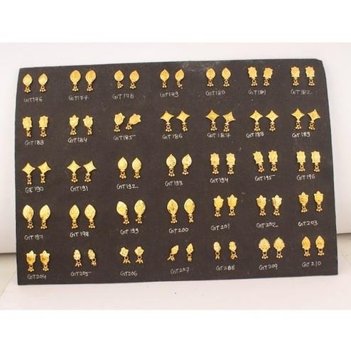 Gold Imitation Earrings