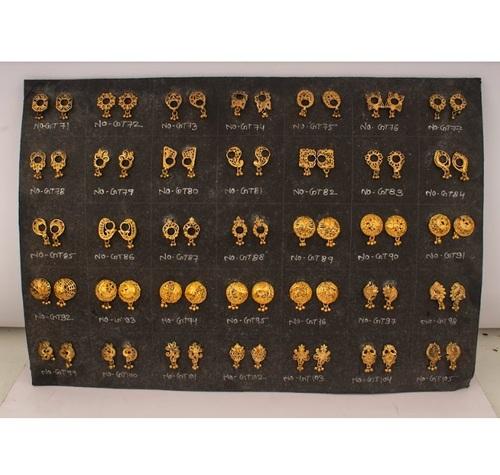 Gold Imitation Earrings