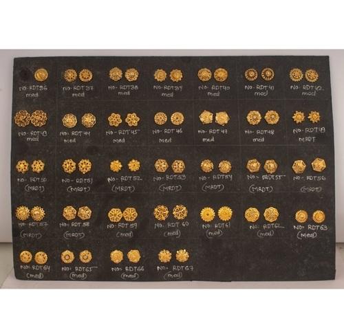 Gold Imitation Earrings