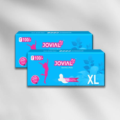 Dry Comfort XL Sanitary Pads 18P