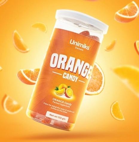 Orange Sweets Candies