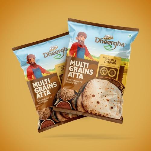 Dheergha- Whole wheat chakki atta and Multigrains atta