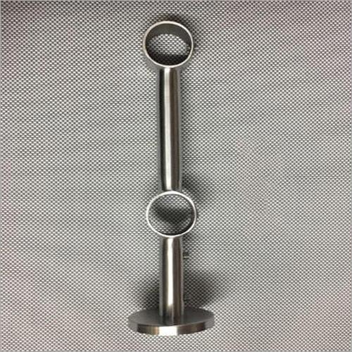 Round Double Curtain Rod Bracket