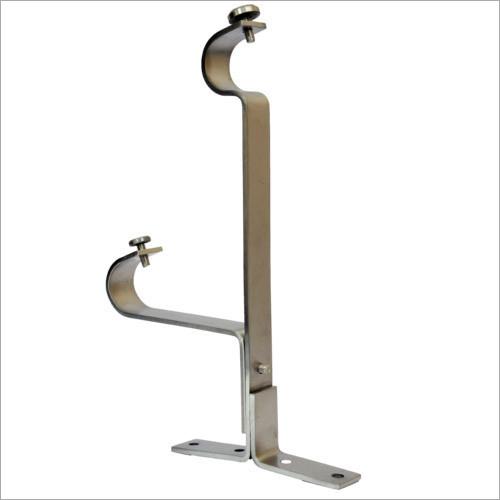 Double J-H SS Curtain Rod Bracket
