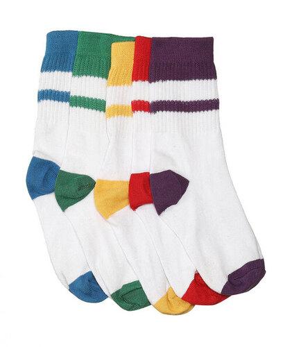 Boys Ribbed Cotton Socks