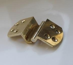 Brass W Hinges