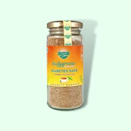 LeafyGreens Herbal Stevia Tea, Organic