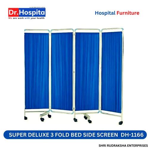 4 Fold Bed Side Screen
